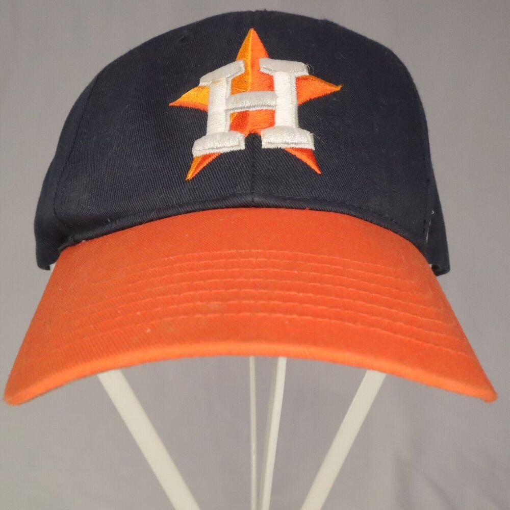 47 Brand SIGNED Houston Astro Embroidered ball cap hat Adjustable Strap Kids